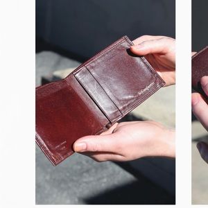 Vintage YSL espresso wallet !